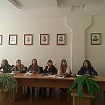 Seminar "How to write about economics available" for journalism students of Donetsk National University